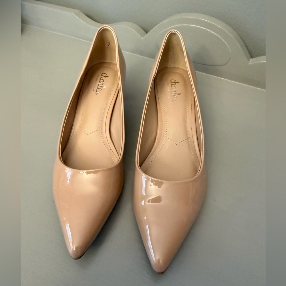 Nude Kitten Heels - Charles by Charles David